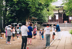 福島の子ども一日お寺体験