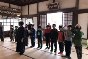 子供修行道場 バランス感覚の体験