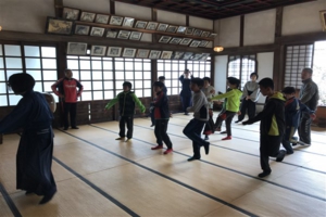 子供修行道場 忍者の動き