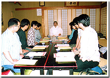 1.住職より日程の説明