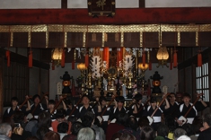 津軽じょんがら節の演奏