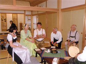 ローゼンハイム市長一行来山