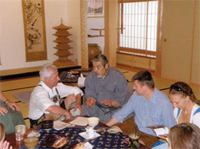 ローゼンハイム市長一行来山