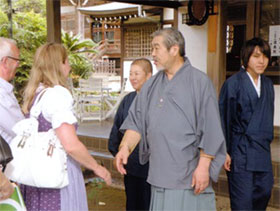 ローゼンハイム市長一行来山