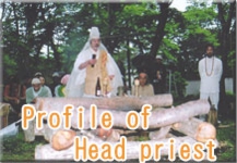Profile of Head priest