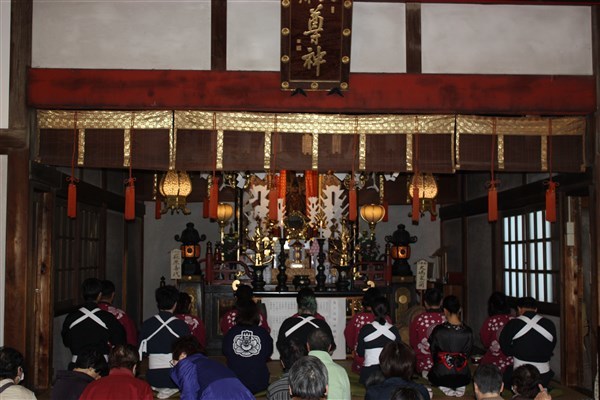 最後に鬼子母神様へ御礼。