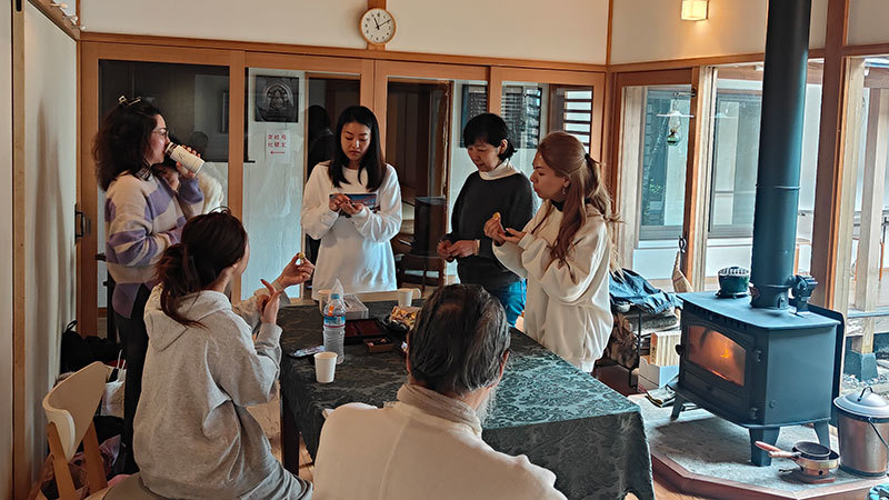 瞑想会の様子