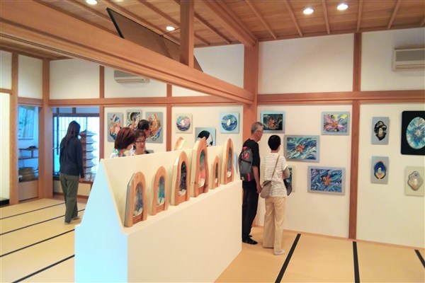 個展の様子