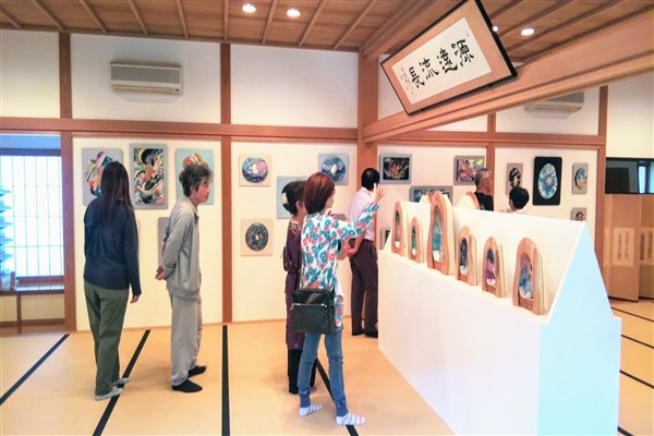 個展の様子