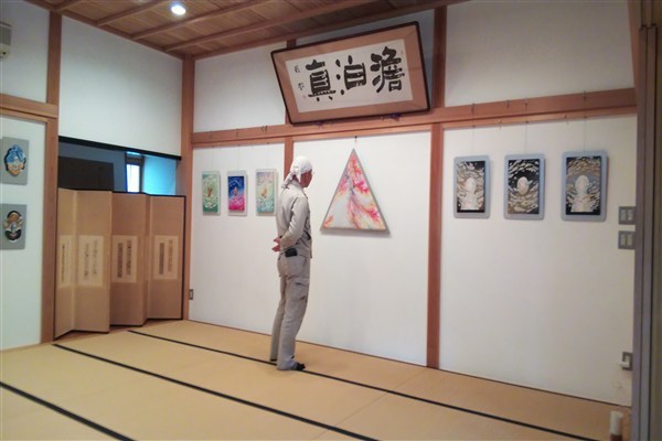 個展の様子