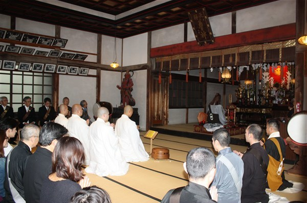 入堂式の様子