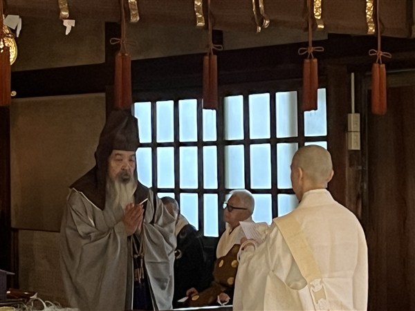 入行僧代表答辞