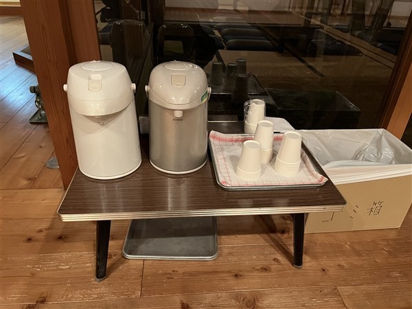 お茶も振舞われました。