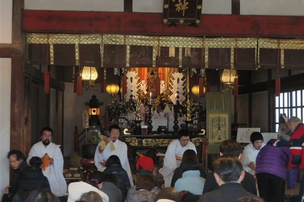 荒行成満報告祈祷会