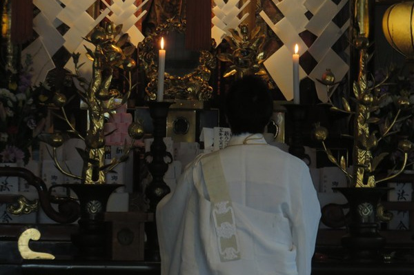 荒行成満報告祈祷会