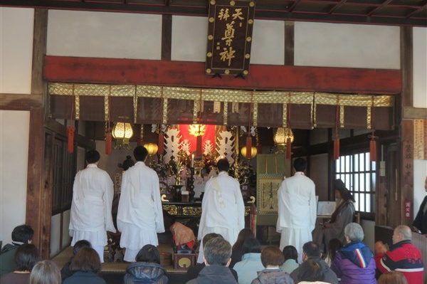 大荒行成満祈祷会