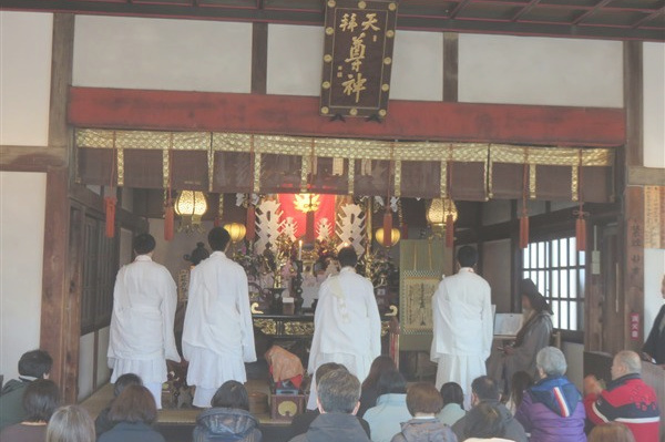 大荒行成満祈祷会