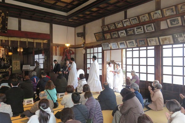 荒行成満行報告祈祷会