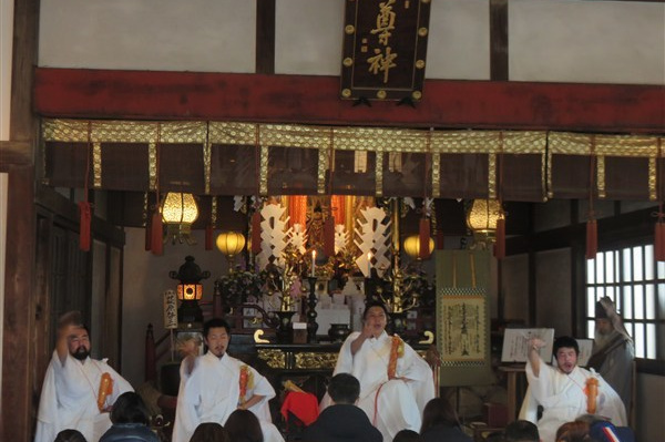 大荒行成満祈祷会