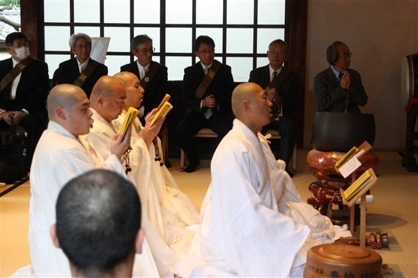 入堂式の様子