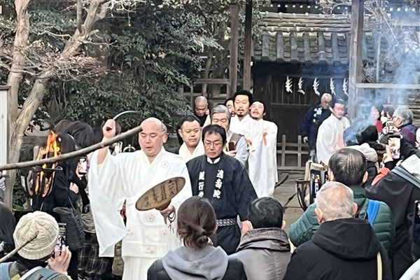 荒行成満会の様子